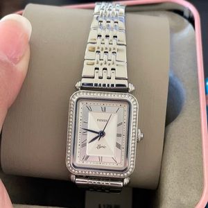 Fossil silver women’s watch